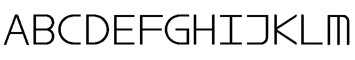 Font 817 Font UPPERCASE
