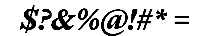 Font 824 Font OTHER CHARS