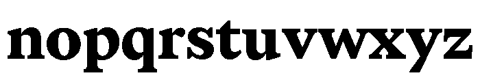 Font 825 Font LOWERCASE