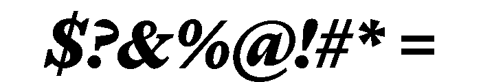 Font 827 Font OTHER CHARS
