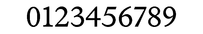 Font 830 Font OTHER CHARS