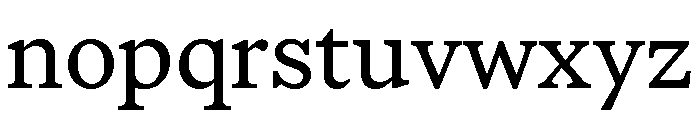 Font 830 Font LOWERCASE
