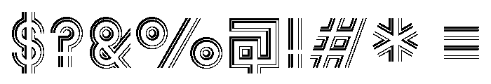 Font 84 Font OTHER CHARS