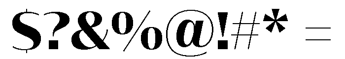 Font 86 Font OTHER CHARS