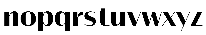 Font 86 Font LOWERCASE