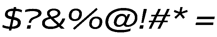 Font 87 Font OTHER CHARS