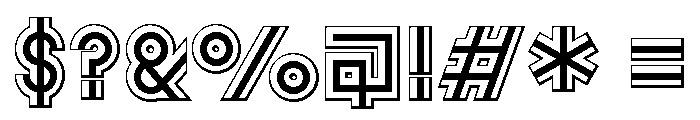 Font 90 Font OTHER CHARS