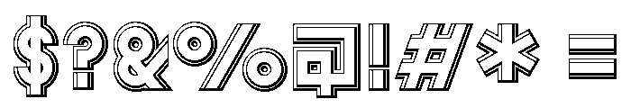Font 95 Font OTHER CHARS