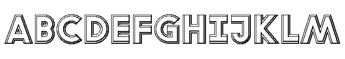 Font 95 Font UPPERCASE