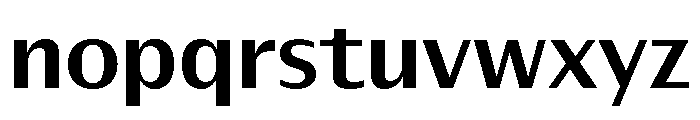 Font 97 Font LOWERCASE