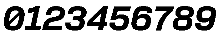 Formula Black Italic Font OTHER CHARS