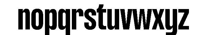 Formula Condensed Bold 2 Font LOWERCASE