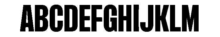 Formula Condensed Consensed Extrabold Font UPPERCASE