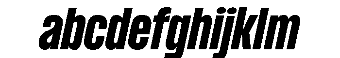 Formula Condensed Extrabold Italic 2 FONT