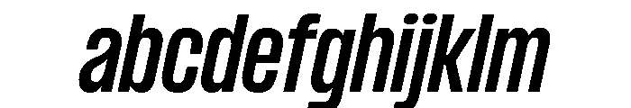 Formula Condensed Semibold Italic 2 FONT