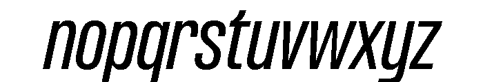 Formula Condensed Variable Regular 4 Font LOWERCASE