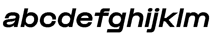 Formula Extended Black Italic 2 FONT