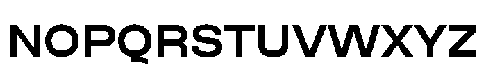 Formula Extended Black Font UPPERCASE