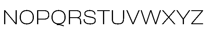 Formula Extended Extralight 2 Font UPPERCASE
