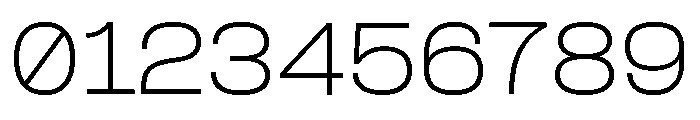 Formula Extended Extralight Font OTHER CHARS