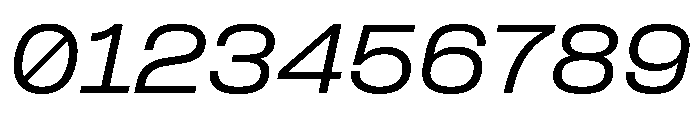 Formula Extended Medium Italic Font OTHER CHARS
