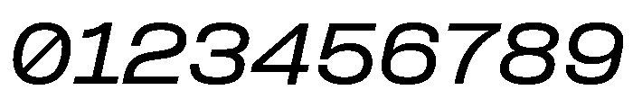 Formula Extended Semibold Italic 2 Font OTHER CHARS