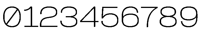 Formula Extended Thin Font OTHER CHARS