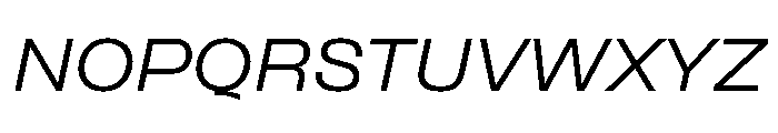 Formula Extended Variable Regular 2 Font UPPERCASE