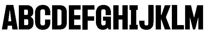 Formula Narrow Black Font UPPERCASE
