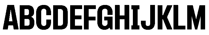 Formula Narrow Extrabold 2 Font UPPERCASE