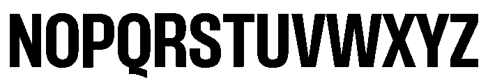 Formula Narrow Extrabold 2 Font UPPERCASE