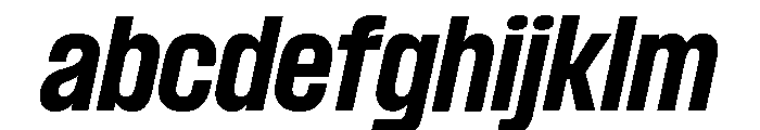 Formula Narrow Extrabold Italic 2 FONT