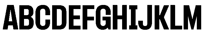 Formula Narrow Extrabold Font UPPERCASE