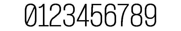 Formula Narrow Extralight 2 Font OTHER CHARS