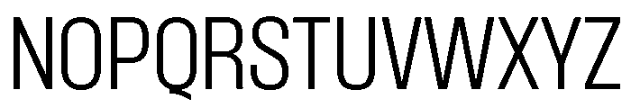 Formula Narrow Light Font UPPERCASE