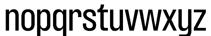 Formula Narrow Medium 2 Font LOWERCASE