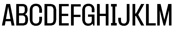 Formula Narrow Medium Font UPPERCASE