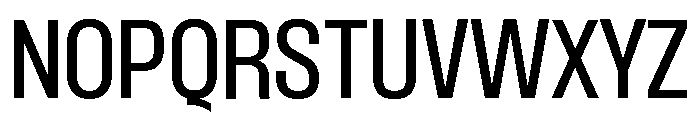 Formula Narrow Medium Font UPPERCASE