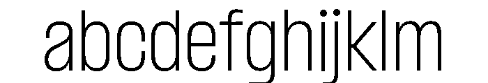 Formula Narrow Thin FONT