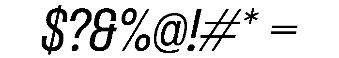 Formula Narrow Variable Regular 2 Font OTHER CHARS