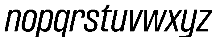 Formula Narrow Variable Regular 2 Font LOWERCASE