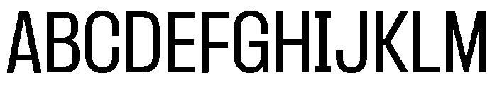 Formula Narrow Variable Regular Font UPPERCASE