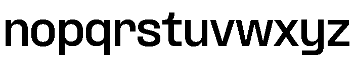Formula Normal Bold Font LOWERCASE