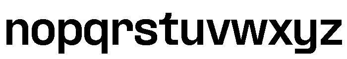 Formula Normal Extrabold Font LOWERCASE