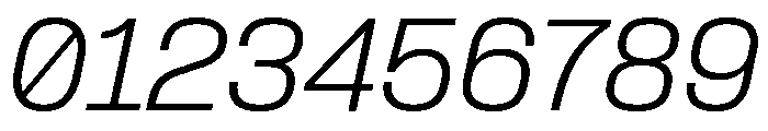 Formula Normal Light Italic Font OTHER CHARS