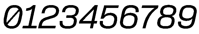 Formula Normal Medium Italic 2 Font OTHER CHARS