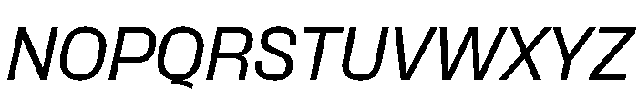 Formula Normal Medium Italic 2 Font UPPERCASE