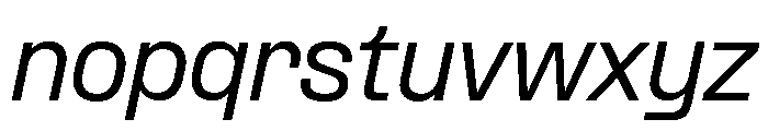 Formula Normal Medium Italic 2 Font LOWERCASE