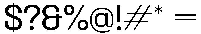 Formula Normal Medium Font OTHER CHARS