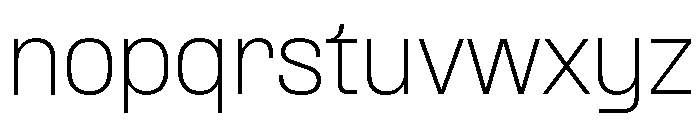 Formula Normal Thin Font LOWERCASE